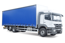Car Hire Hucknall - 26 Tonne Curtain Side Lorry - Truck hire Hucknall