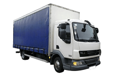 Car Hire Hucknall - 7.5 Tonnage Special Edition Curtain Side Truck - Truck hire Hucknall