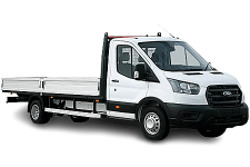 Car Hire Hucknall - Ford Transit Dropside Van - Van hire Hucknall